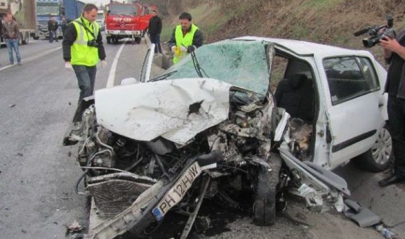 Accident grav pe DN1, Sibiu – Sebes