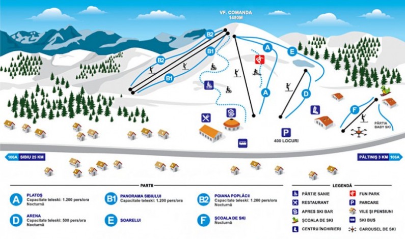 Sezonul de ski 2012-2013 la Arena Platoş se deschide pe 8 decembrie