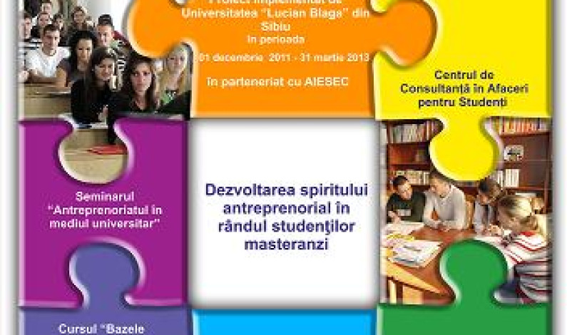 Studenţii sibieni îşi deschid afaceri cu bani europeni Studenţii sibieni îşi deschid afaceri cu bani europeni