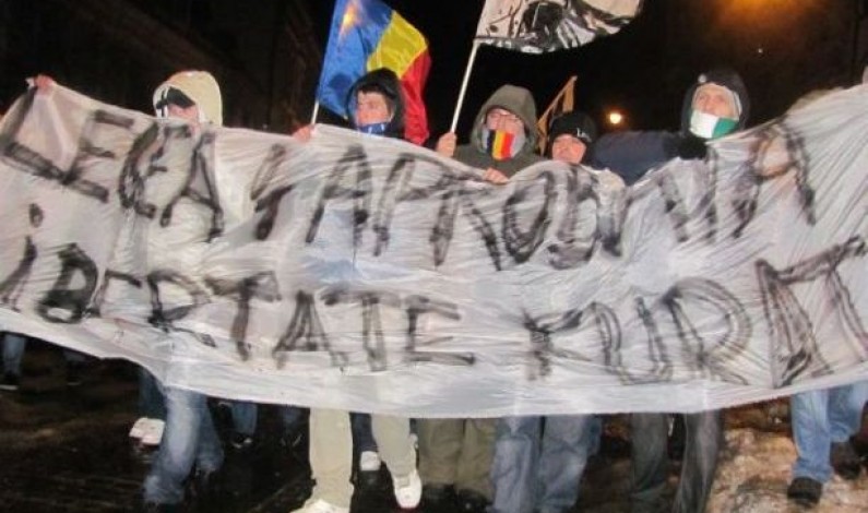 600 de suporteri au protestat la Sibiu